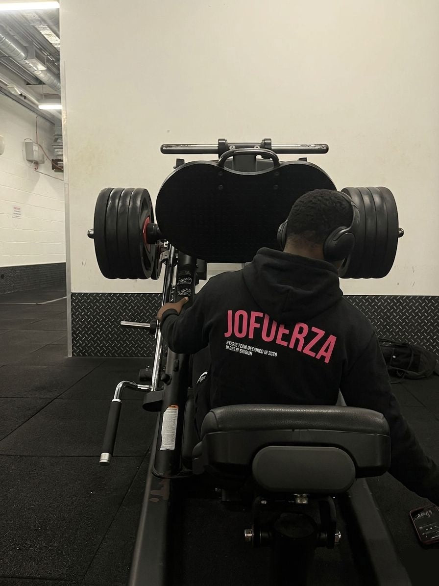 HYBRID TEAM HOODIE | JOFUERZA BLACK