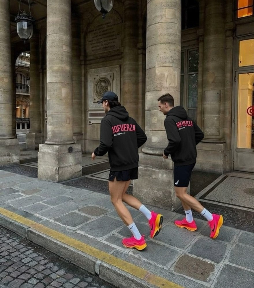 HYBRID TEAM HOODIE | JOFUERZA BLACK