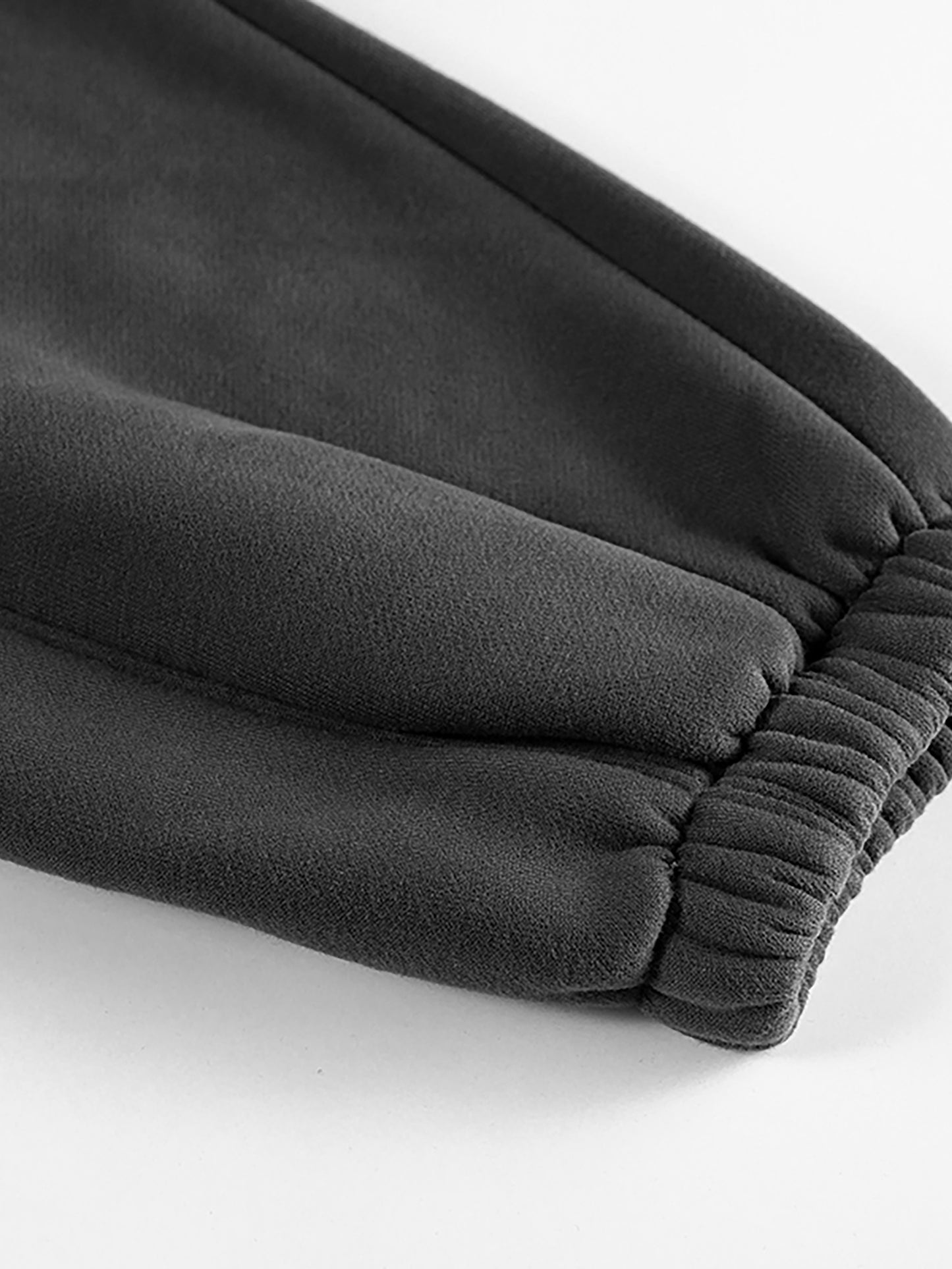 Heavyweight Fleece Joggers | JOFUERZA Black